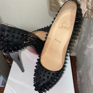 Size 40 Christian Louis Vuitton high heels